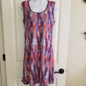 Prana Calico Dress Multi Colors